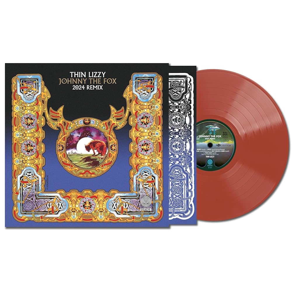 欧LP Thin Lizzy Johnny The Fox (2024 Remix) 868156 Vertigo /00260 Amazon.com: Johnny The Fox[Brick Red LP]: CDs & Vinyl